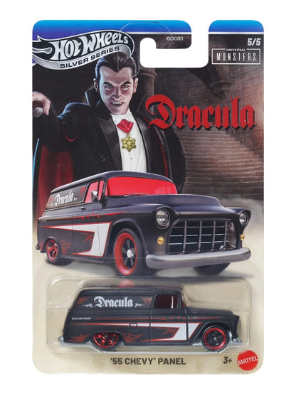 HotWheels Silver Series Monster Diecast Model Set Of 5 1:64 Scale Diecast Model
