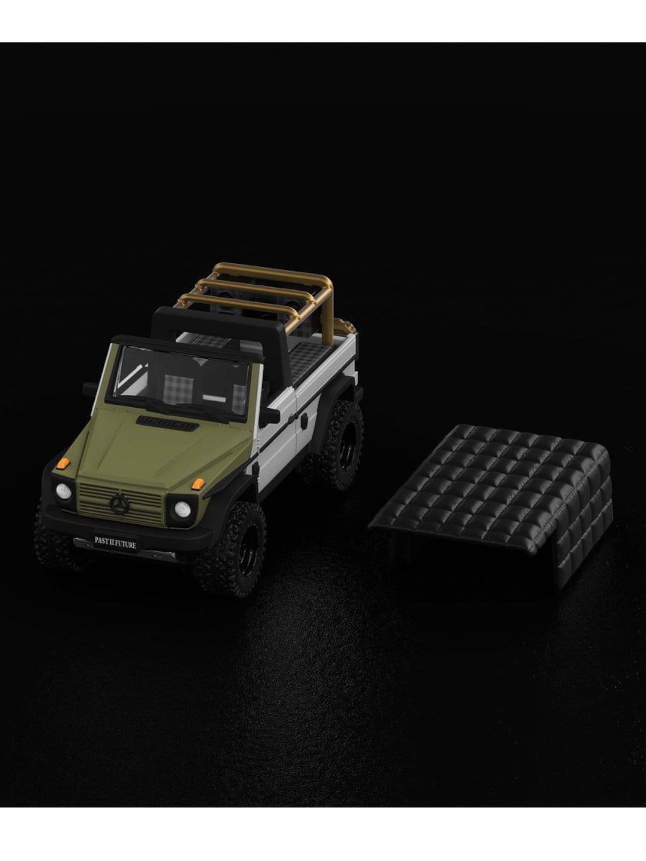 HotWheels x Mercedes-Benz Project G-Class Past II Future Designed by Nigo RLC 1:64 Scale (With Acrylic Case)
