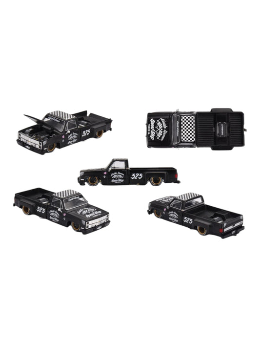 Mini GT Kaido House #236: Chevrolet Silverado Dually Hot Rod V1 1:64 Scale