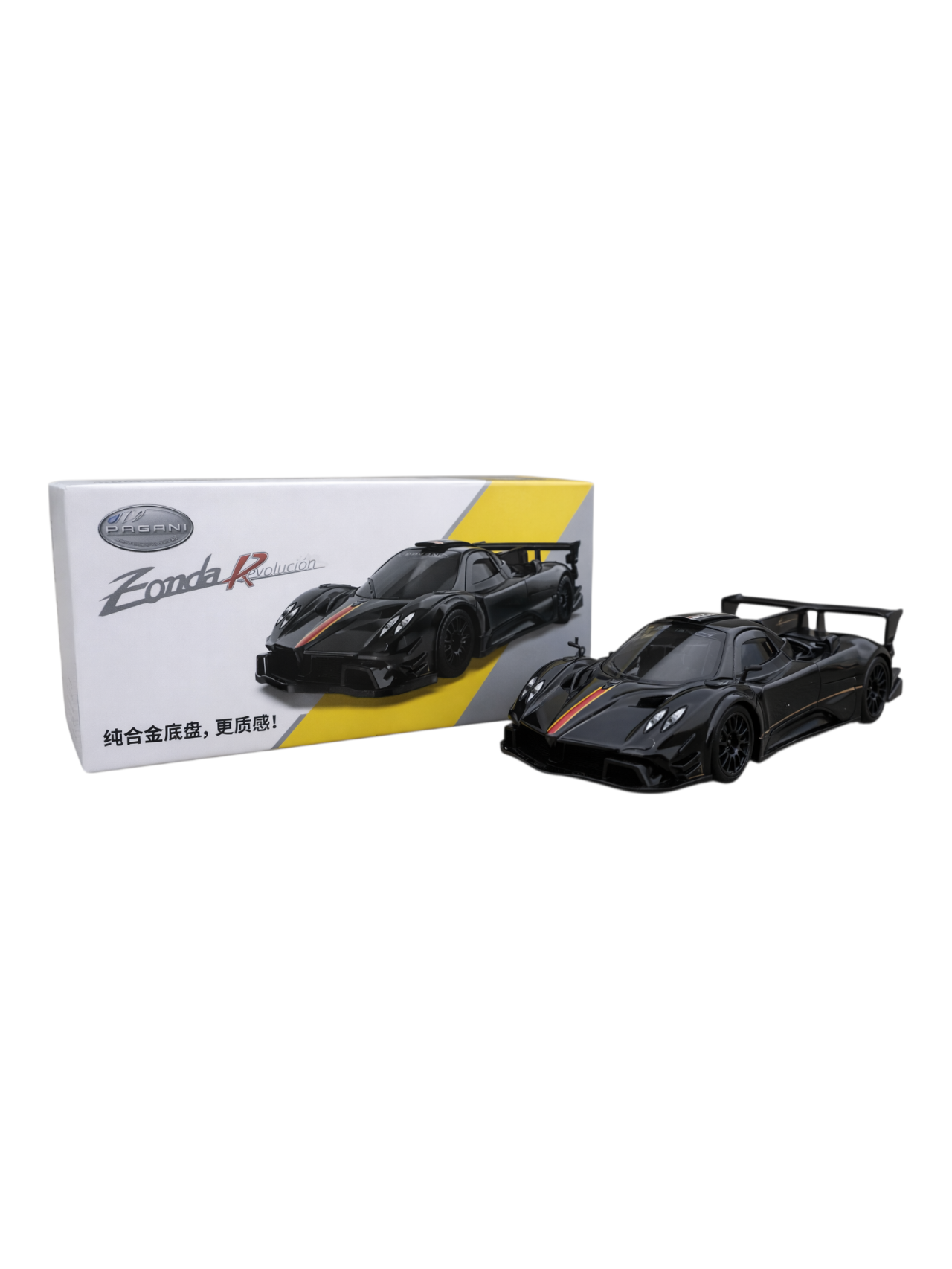 CCA Pagani Zonda R Revolution Black 1:64 Scale Diecast – Toy