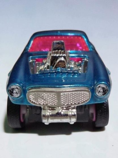 HotWheels 'VOLVO P1800 GASSER' Imported Mainline 1:64 Scale Super Treasure Hunt (With protector)