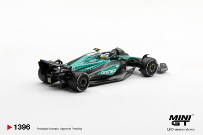 PRE-ORDER No.1396 ASTON MARTIN AMR24 #14 FERNANDO ALONSO 2024 F1 2024 LAS VEGAS GP Blister/Box Diecast Model
