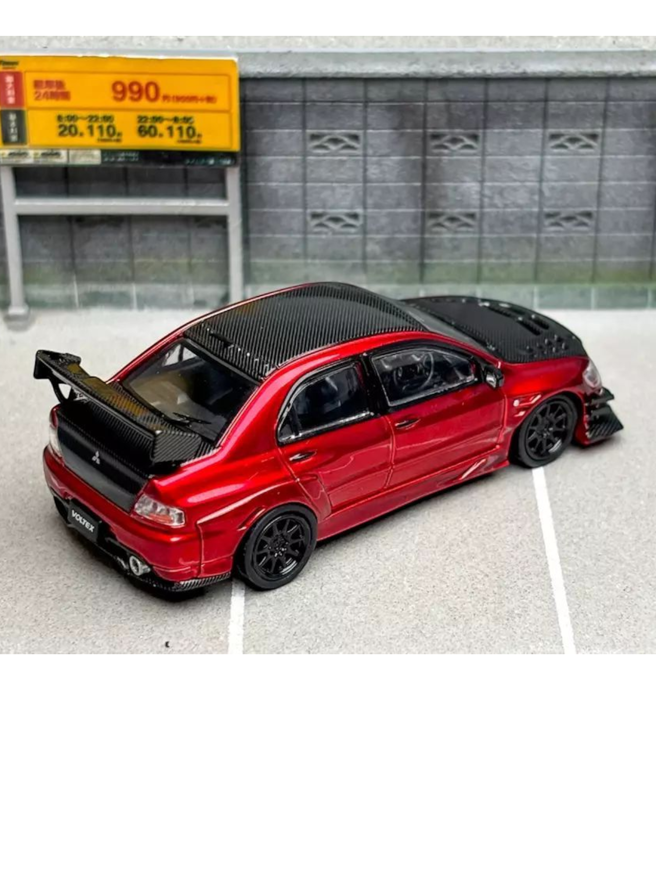CM Model Mitsubishi Lancer Evolution IX Premium Diecast 1:64 Scale (With Acrylic Case)