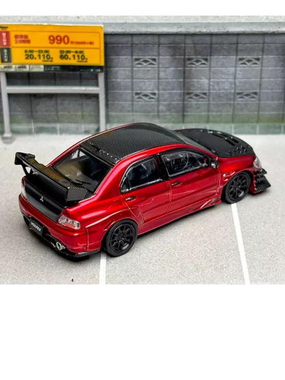 CM Model Mitsubishi Lancer Evolution IX Premium Diecast 1:64 Scale (With Acrylic Case)
