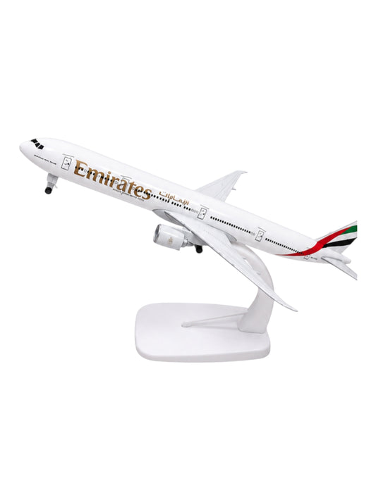 Aircraft Model Airplane Emirates Premium Diecast matel With Detailed Graphics Display Stand (code-316) High Quality Paint 20cm'Scale Aircraft Model