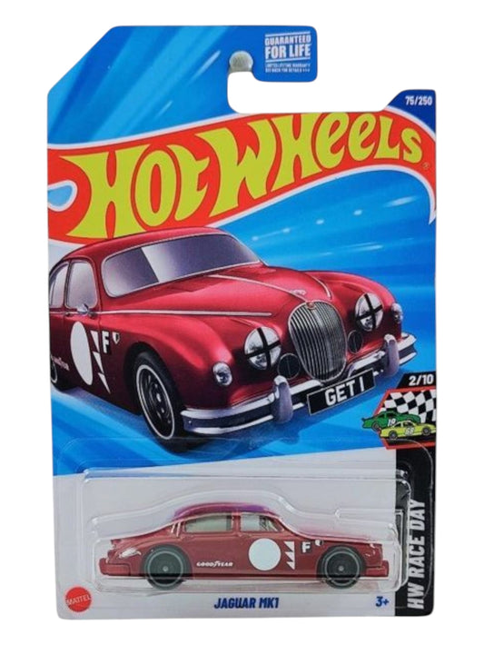 Hotwheels jaguar mk1 imported mainline 1:64 Scale
