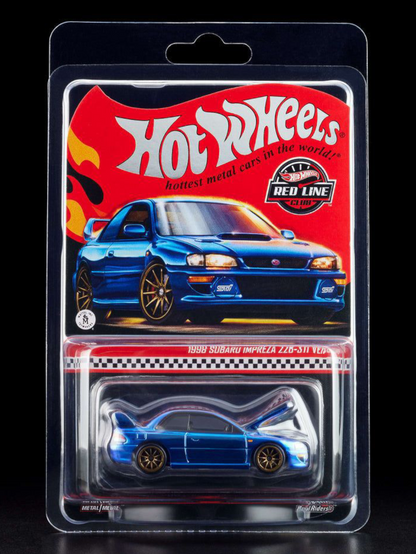 HotWheels 1998 Subaru Impreza 22B-STi Version 1:64 Scale RLC (With Protector)