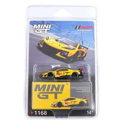 Mini GT #1168: Chevrolet Corvette Z06 GT3.R #3 Corvette Racing by Pratt Miller Motorsports 2025 IMSA Daytona Imported 1:64 Scale