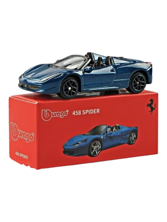 Bburago Ferrari 458 Spider 1:64 Scale