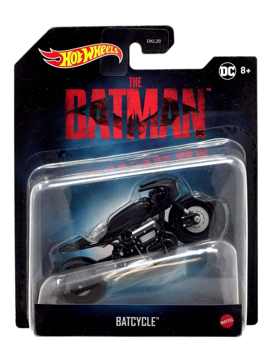 HotWheels The Batman Batcycle Imported Premium 1:50 Scale (Creased Card)