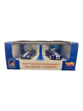 HotWheels 35th Anniversary Of The Shelby Cobra 1965 Cobra Daytona and 1997 Dodge Viper GTS 2 Pack 1:64 Scale (Limited Edition No -B2330)