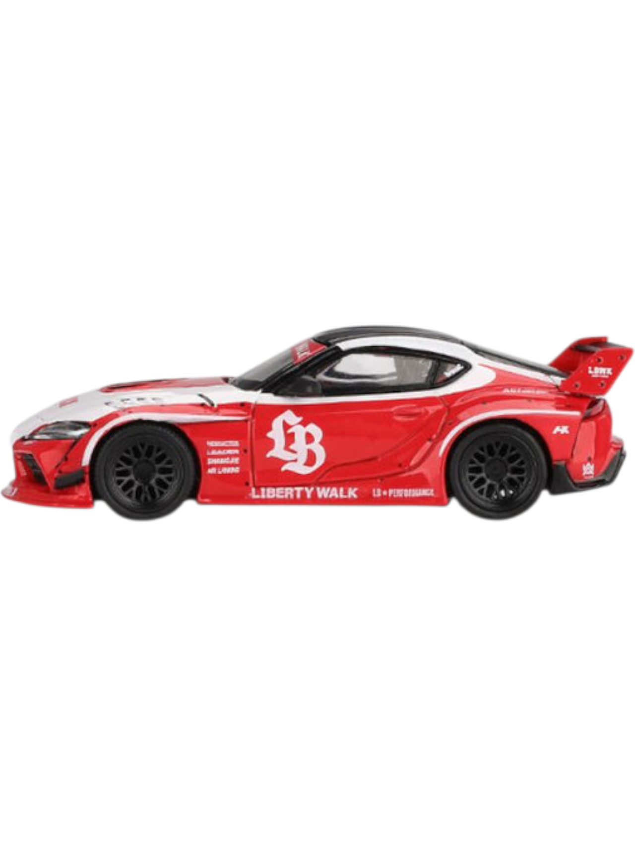 Mini GT #1103: LB★WORKS Toyota GR Supra Red 1:64 Scale