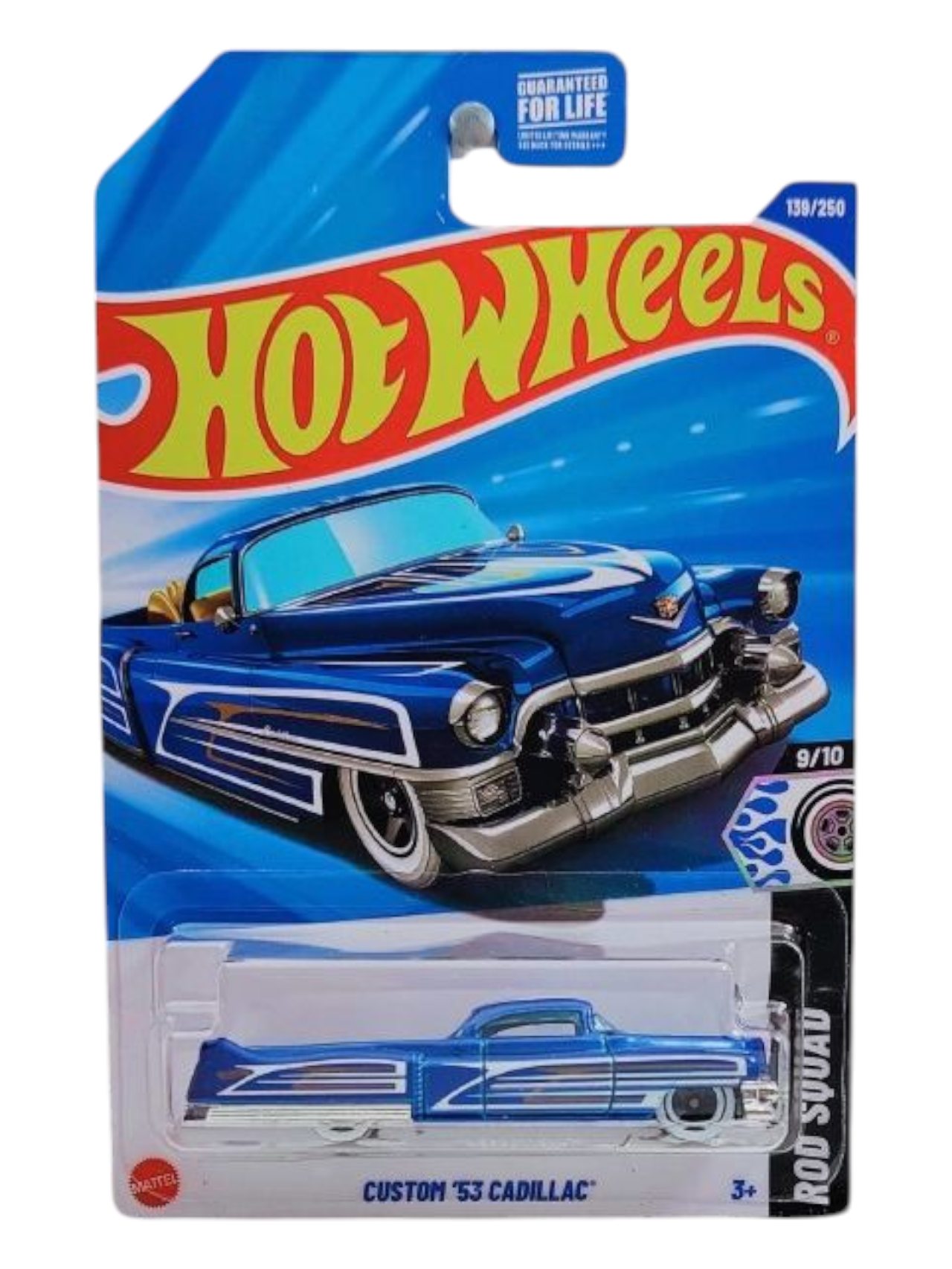 HotWheels Custom 53 Cadillac Imported Mainline 1:64 Scale