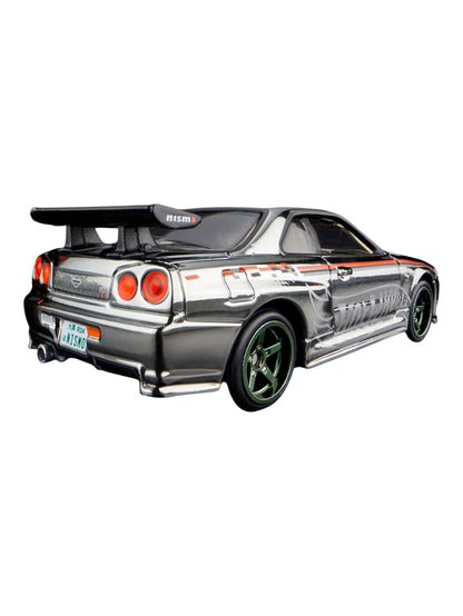 Hotwheels nissan skyline GT-R (BNR34) RLC 1:64 Scale