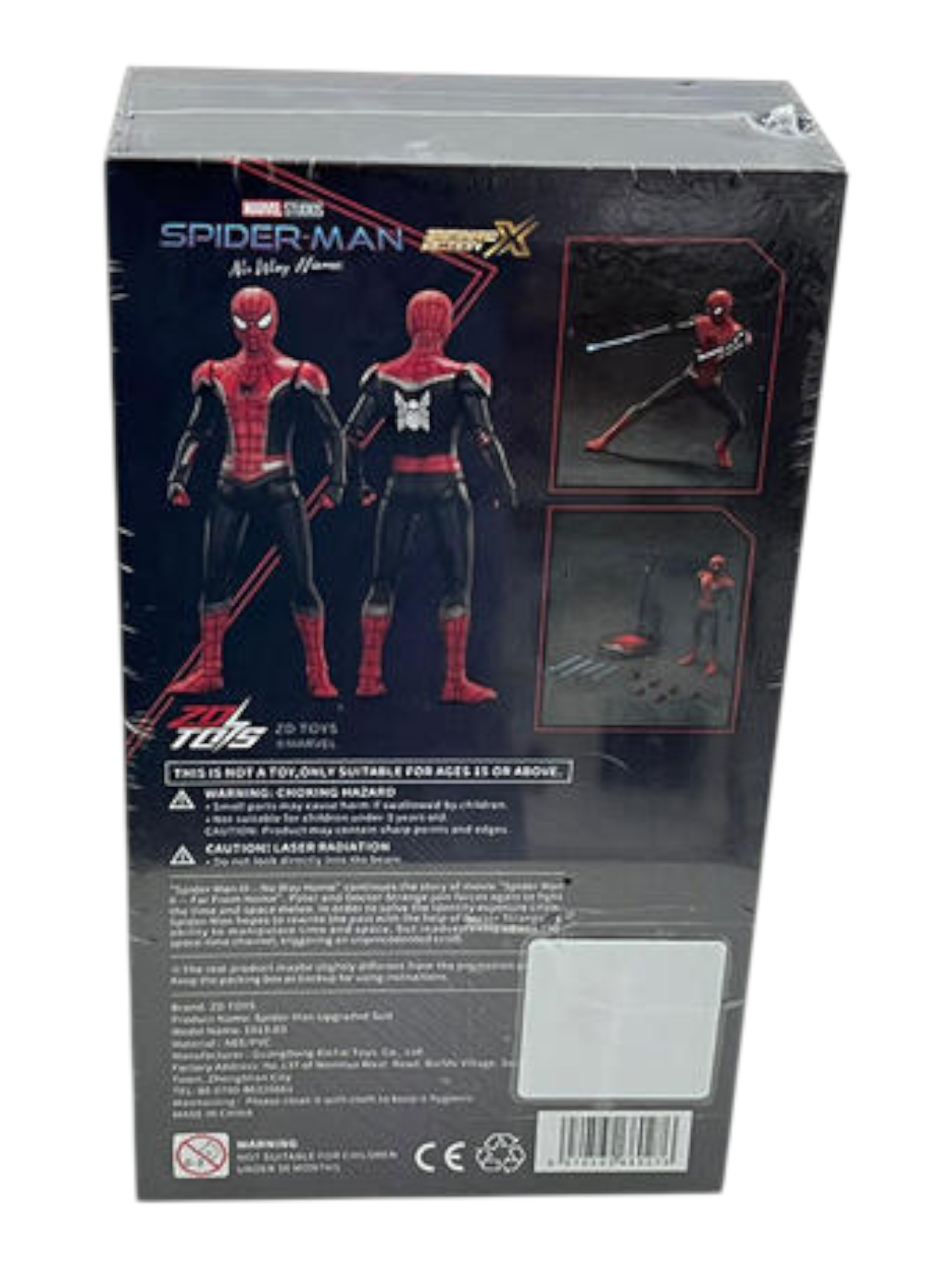Action figure Marvel Studio ZD Toys Spiderman Upgrade Suit Figure 1913-03