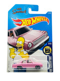 HotWheels The Simpsons HW Screen Time Imported Mainline 1:64 Scale ( Card is damege Car Mint Condition ) Diecast Model