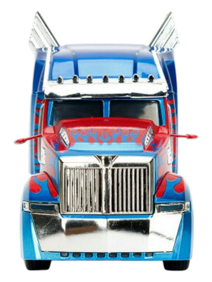 Jada Transformers Western Star 5700 XE Optimus Prime 1:32 Scale Diecast (See Robot On Chasis)