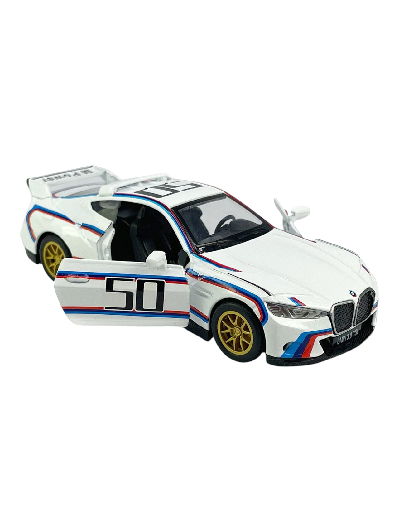 CCA BMW 3.0 CSL 1:42 Scale Diecast (With Acrylic Case)