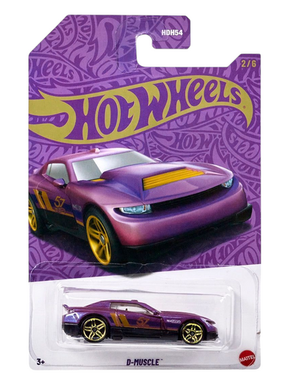 HotWheels 57th aniversary Pearl and Chrome Set of 24 Cars with Chase Piece 1:64 Scale