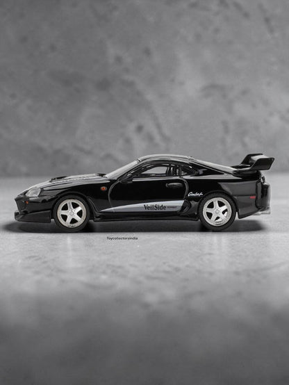 Mini GT Blister #1107: Toyota Supra VeilSide Combat V-II Black Imported 1:64 Scale