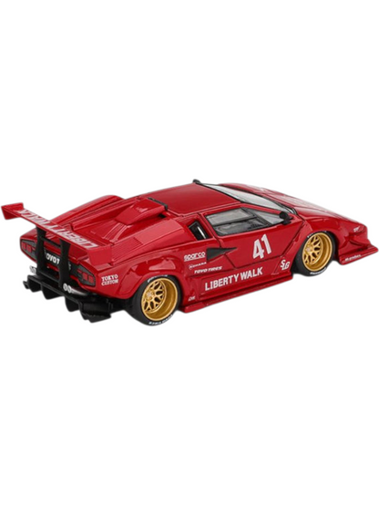 Mini GT #1100: Lamborghini Countach LB-WORKS Red 1:64 Scale