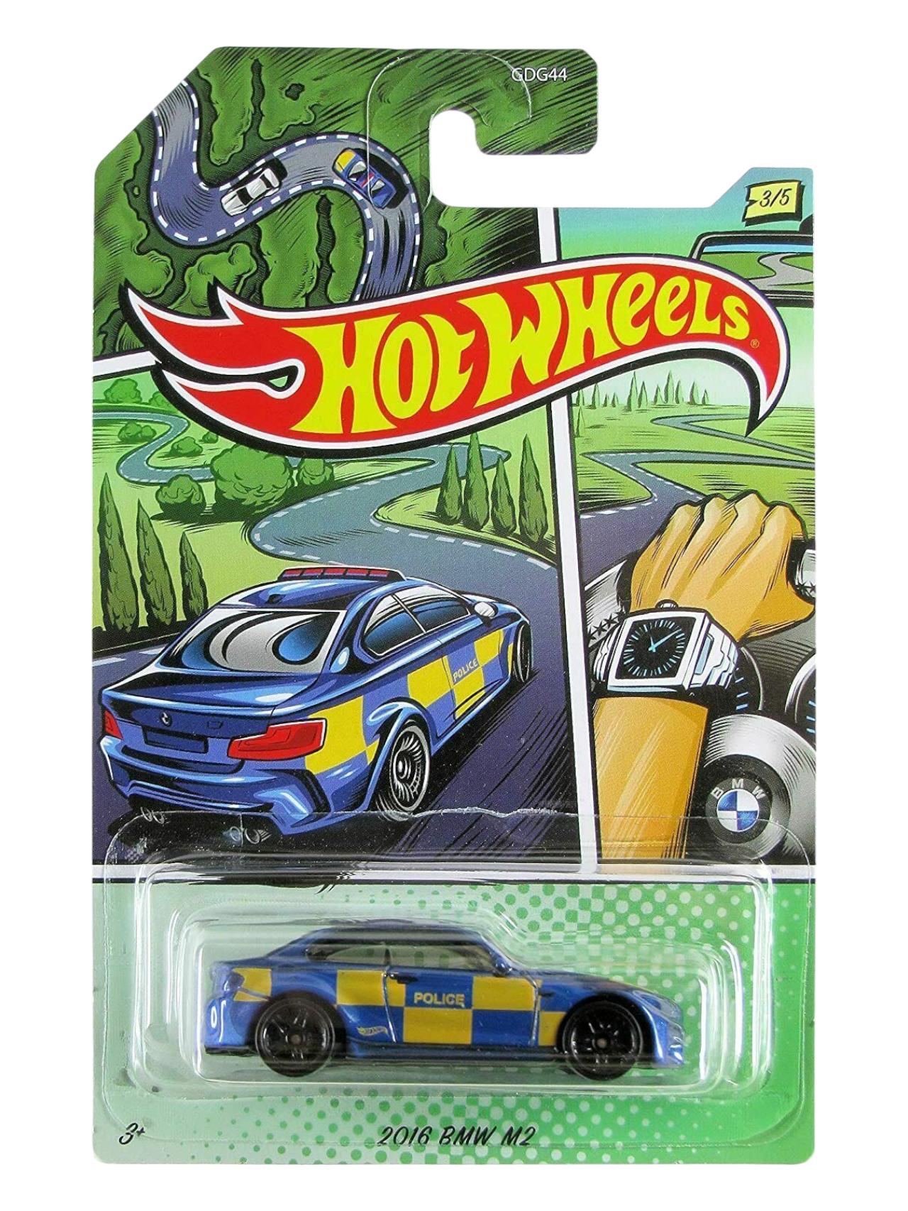 HotWheels 2016 BMW M2 Imported Mainline Card Art 1:64 Scale