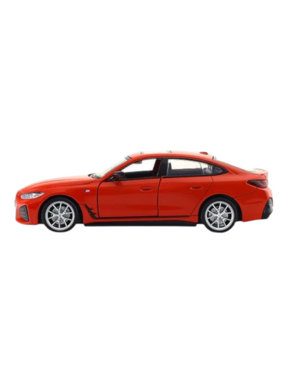 CCA BMW i4 M50 Red 1:32 licensed pullback diecast Scale Model car