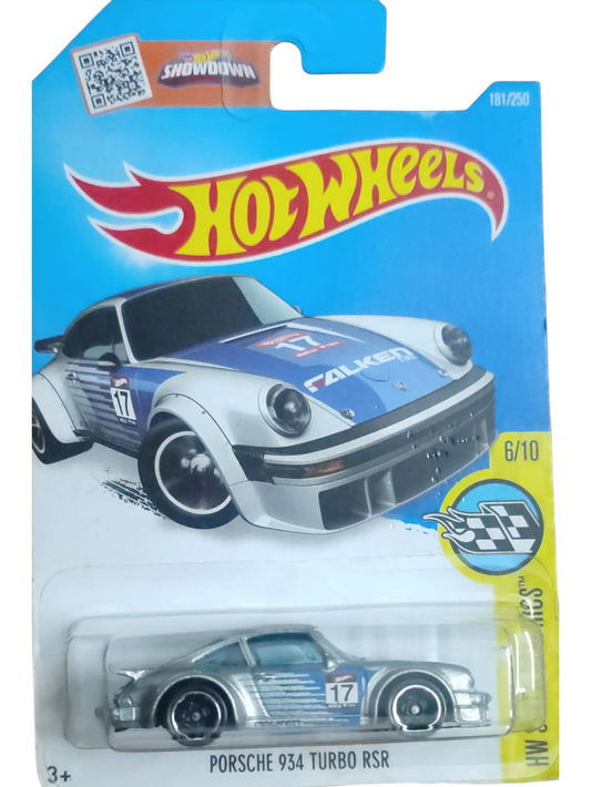 HotWheels porsche 934 Turbo RSR Imported mainline 1/64 Scale