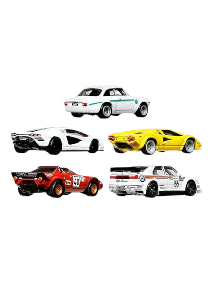 HotWheels spettacalare container car set of 5 imported premium 1:64 Scale