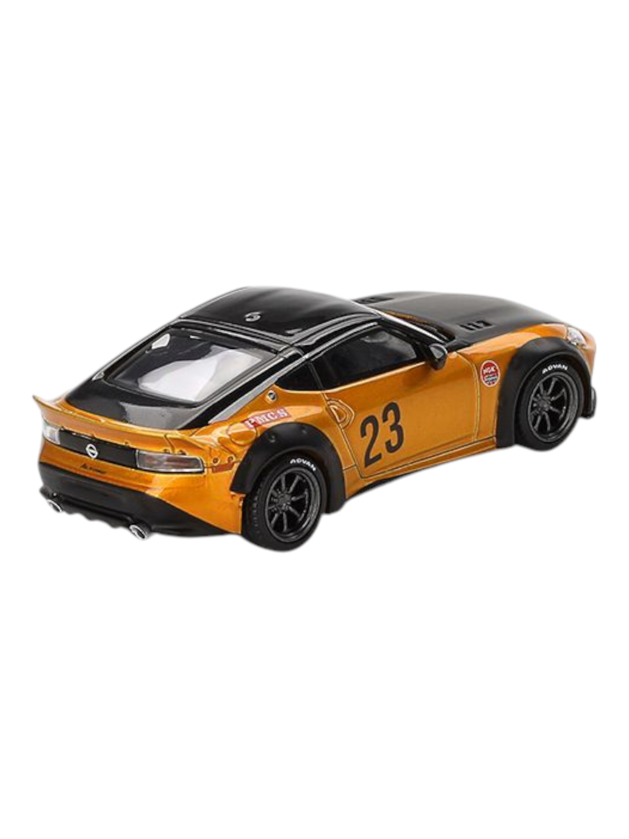 Mini GT Nissan Fairlady Z LB Nation Works (LB Gold) 1:64 Scale