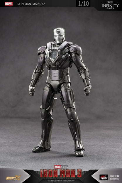 ZD Toys Marvel Studios The Infinity Saga 'Iron Man 3 XXXII 1:10 Scale Mark 32 Highly Articulated Action Figure 7'inch