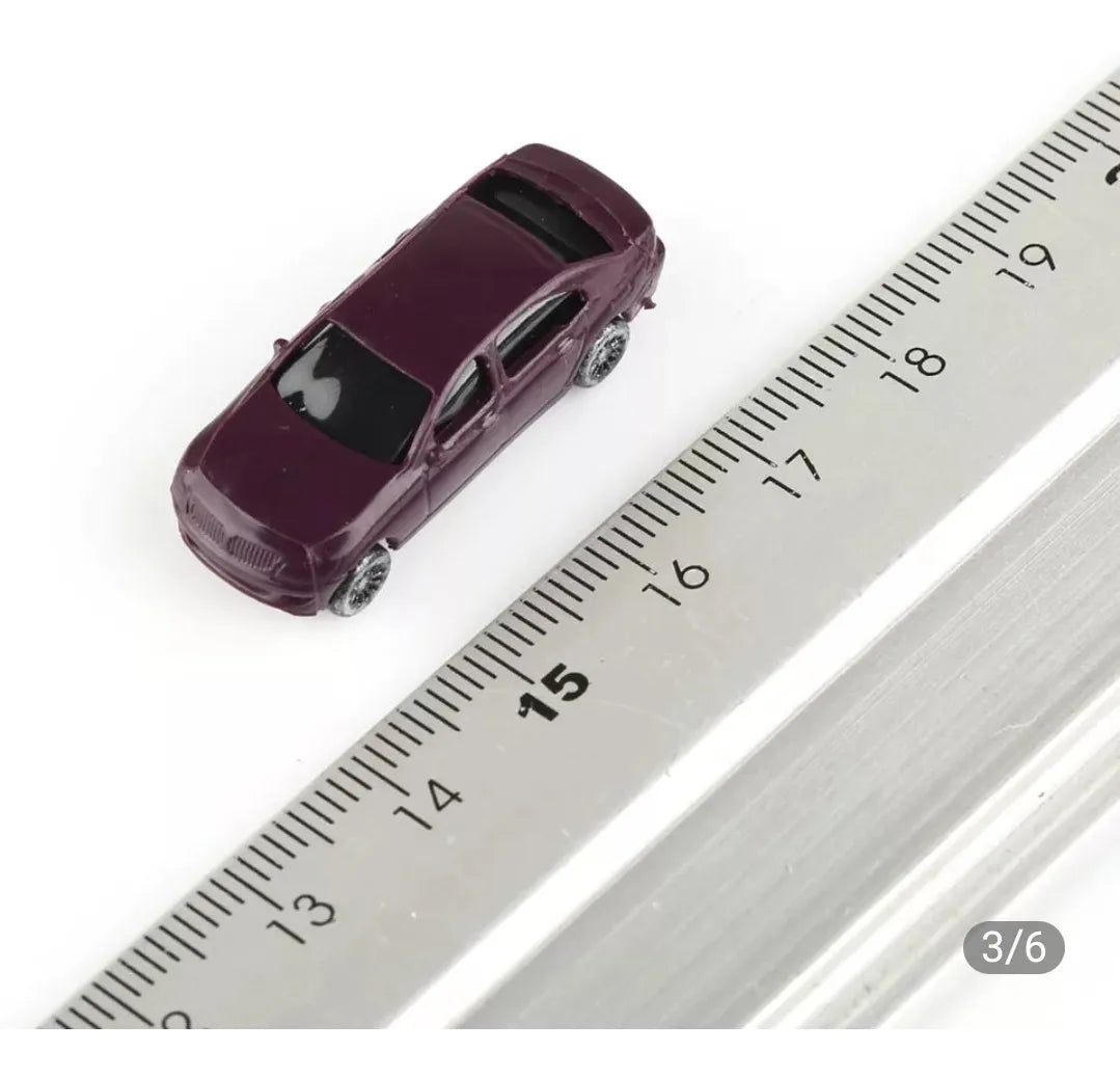 10 Carritos Surtidos 1:150 N Escala Ferromodelismo 5 Colores
