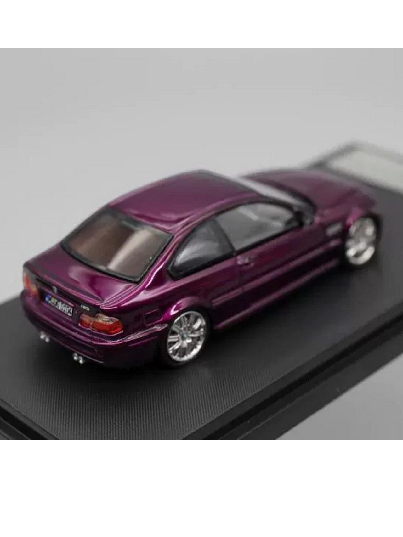 Street Weapon Stance Hunters x High Rev Series BMW E46 M3 Limited Edition 1 of 299 Premium Diecast 1:64 Scale (With Acrylic Case)