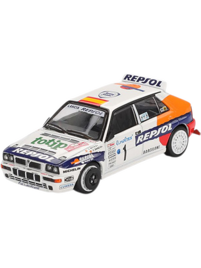 Mini GT #1131: Lancia Delta HF Integrale Evoluzione #1 1993 Rallye Monte-Carlo
