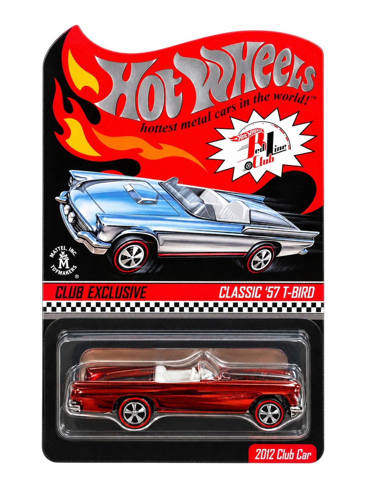 HotWheels RLC Classic '57 T-Bird Imported 1:64 scale ( With Protector )