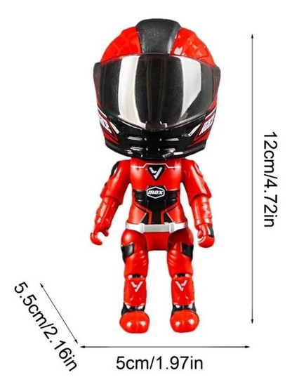 Motorcycle Driver Alloy Diecast