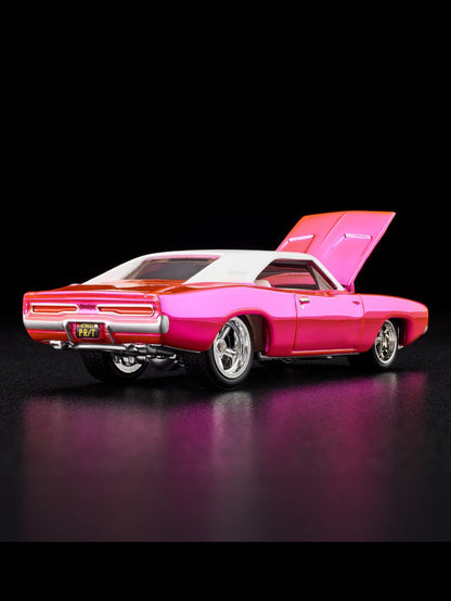 HotWheels Club Exclusive 1969 Dodge Charger R/T RLC 1:64 Scale (With Protector)