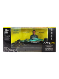 Bburago Aramco 'Aston Martin AMR25 - Fernando Alonso No.14 Formula 1 Imported Diecast 1:43 Scale