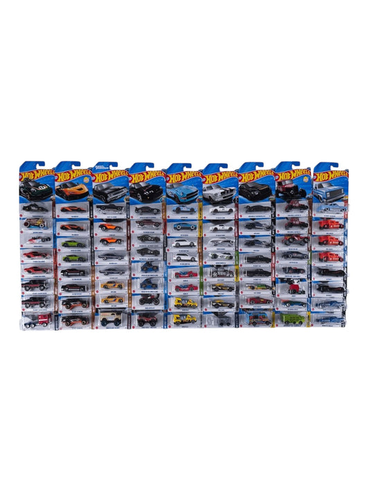 Hotwheels 2025 G Case Imported Includes 72 Cars