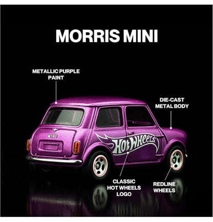 Hotwheels RLC 2023 Collector Edition "Morris Mini" Die-Cast Car 1:64 Scale Premium Collectible
