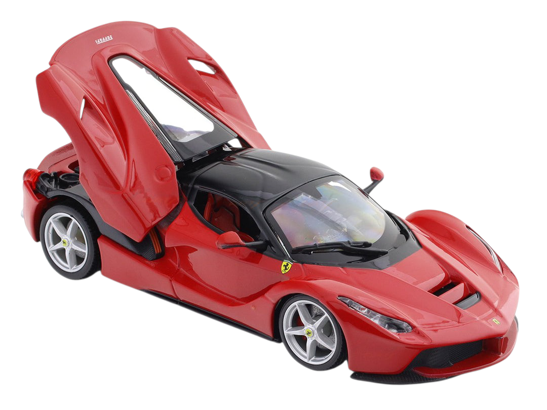 Bburago LaFerrari red with Acrylic Case 1:64  diecast Scale Model car collectible