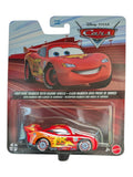 Disney Pixar Cars Lightning McQueen with Racing Wheels #95 Metal Die-Cast Car | Mattel Collectible | Cars Movie 1:64 Scale