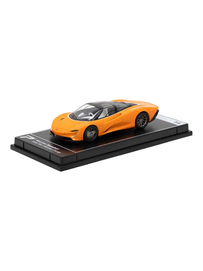 Postercars Hypercar League Collection Mclaren Speedtail 1:64 Scale / Mclaren Orange ( No 14 )