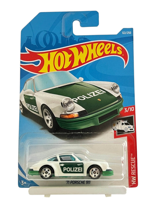 Hotwheels 71 Porsche 911 Imported Mainline 1:64 Scale