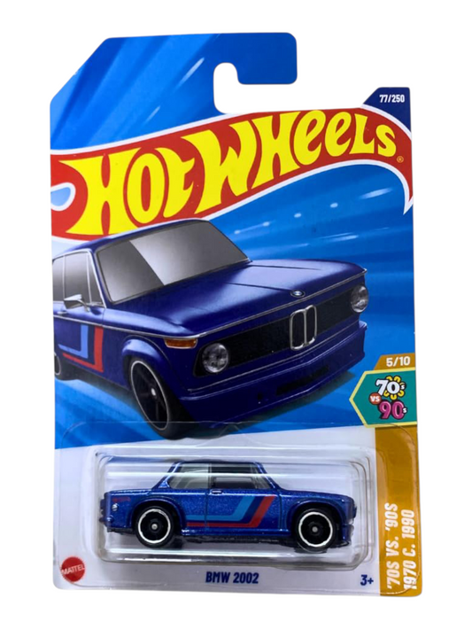 Hotwheels BMW 2002 Imported Mainline 1:64 Scale JBB61-N7C6