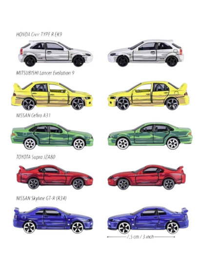 Majorette JDM legends premium special paint opening parts 1:64 Scale 8504105000