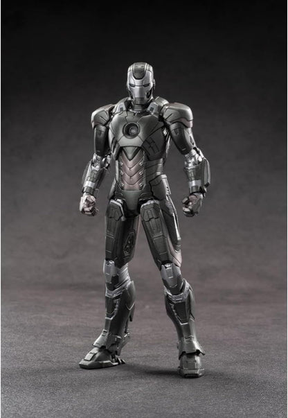 ZD Toys Marvel Studios Iron Man MK14 1:10 Scale Non-Light-Up Action Figure | Iron 3 Collectible with Interchangeable Hands & Effect Parts | Model 1906-14