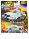 HotWheels 2008 Mercedes benz CLK 63 Amg Black Series Imported Premium 1:64 Scale