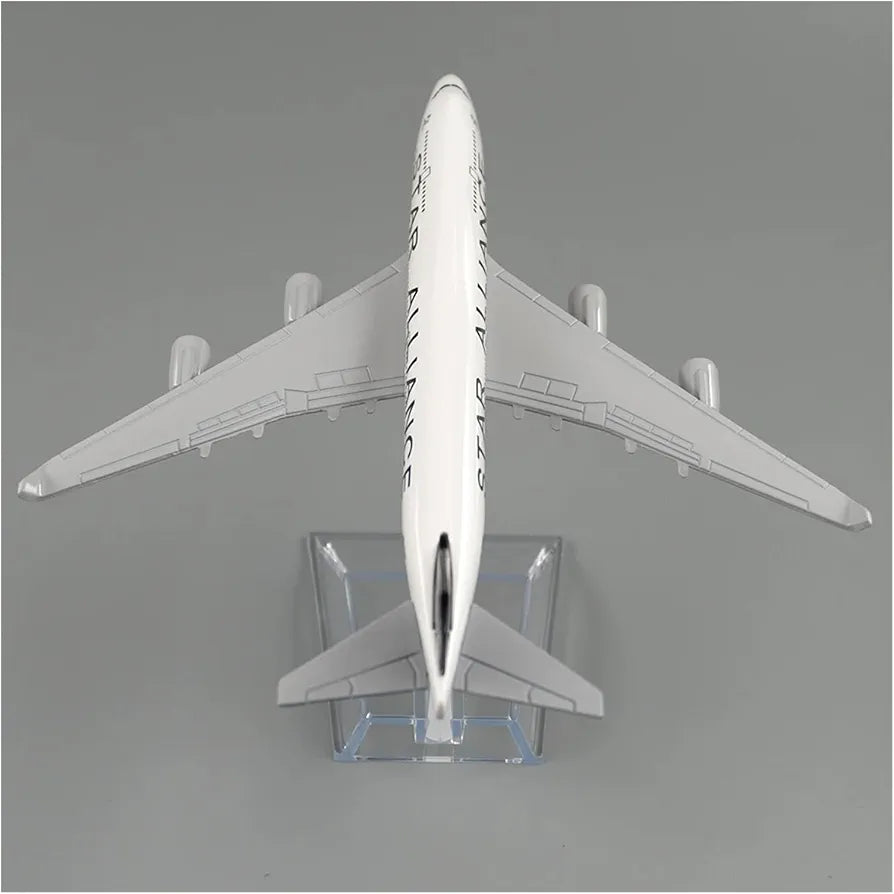 Aircraft Model Star Alliance, Avión De Aleación De Modelo Airplane B747, HS-TGW 16cm (code 130)
