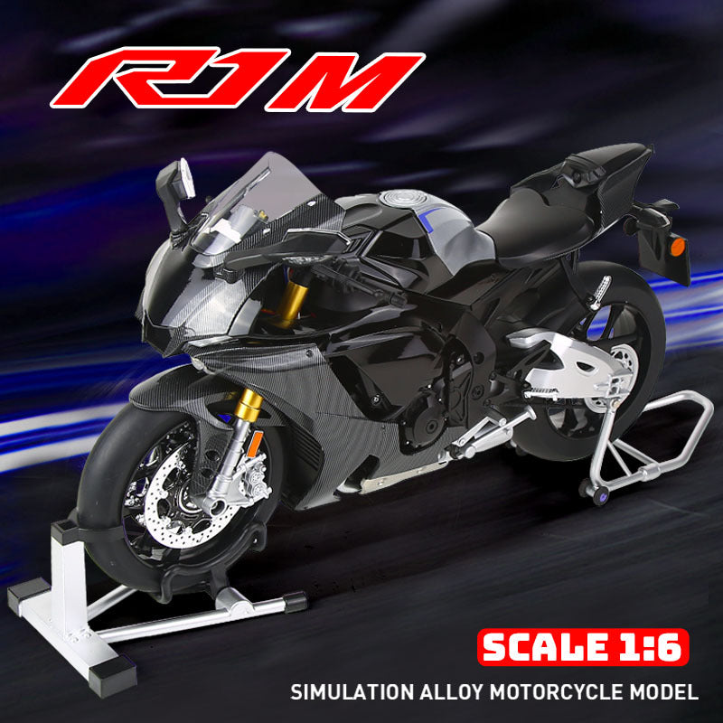 HUAYI YAMAHA R1M LIGHT&MUSIC 1:6 Scale Bike